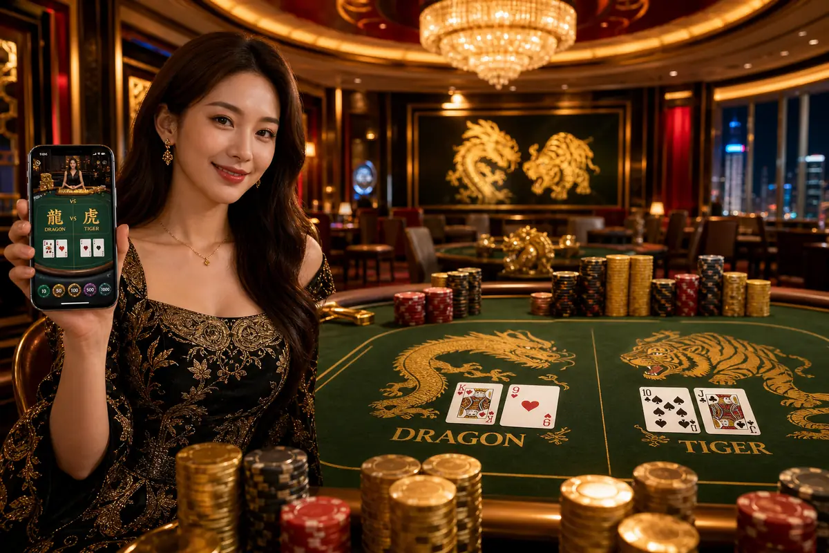 365huat live casino baccarat meja dealer